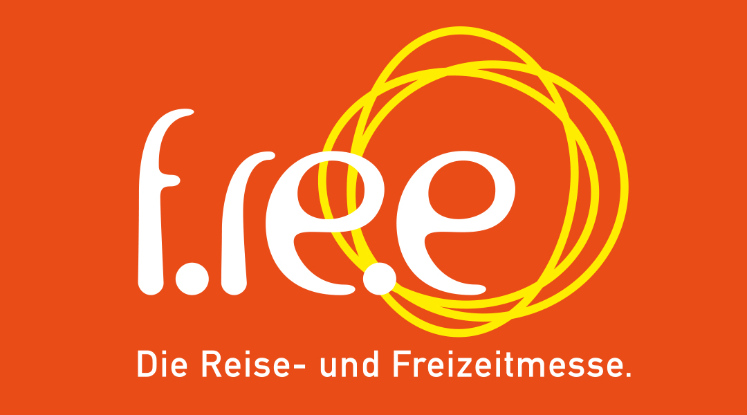 Das Logo der free mit dem Text 